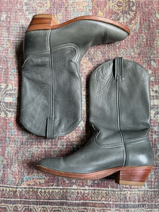 dingo Other - Dingo 8.5 D Gray Leather Western Boots with Wood Heel